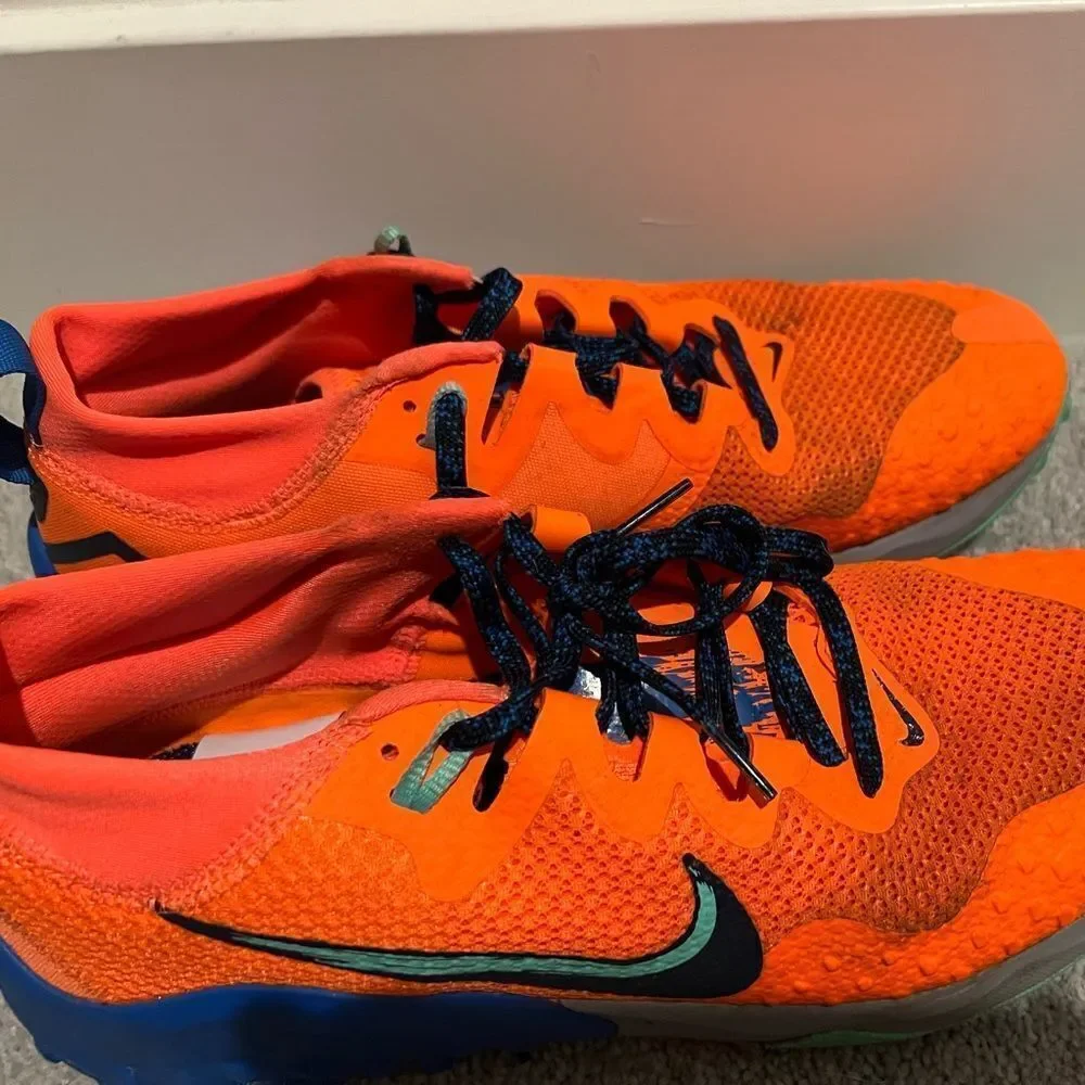Nike Wildhorse 7 Orange Trail Running Sneakers CZ1856-800 Men's Sizes 9.5